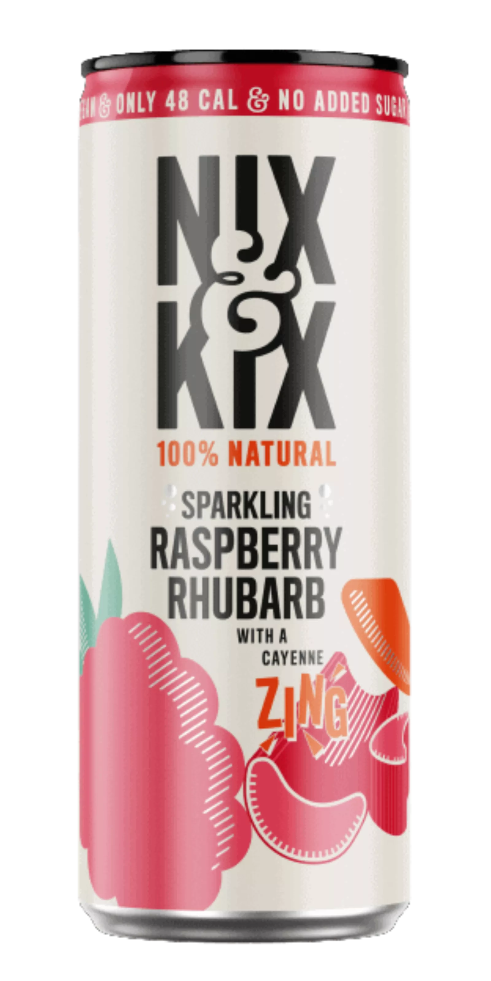 NIX&KIX Raspberry & Rhubarb