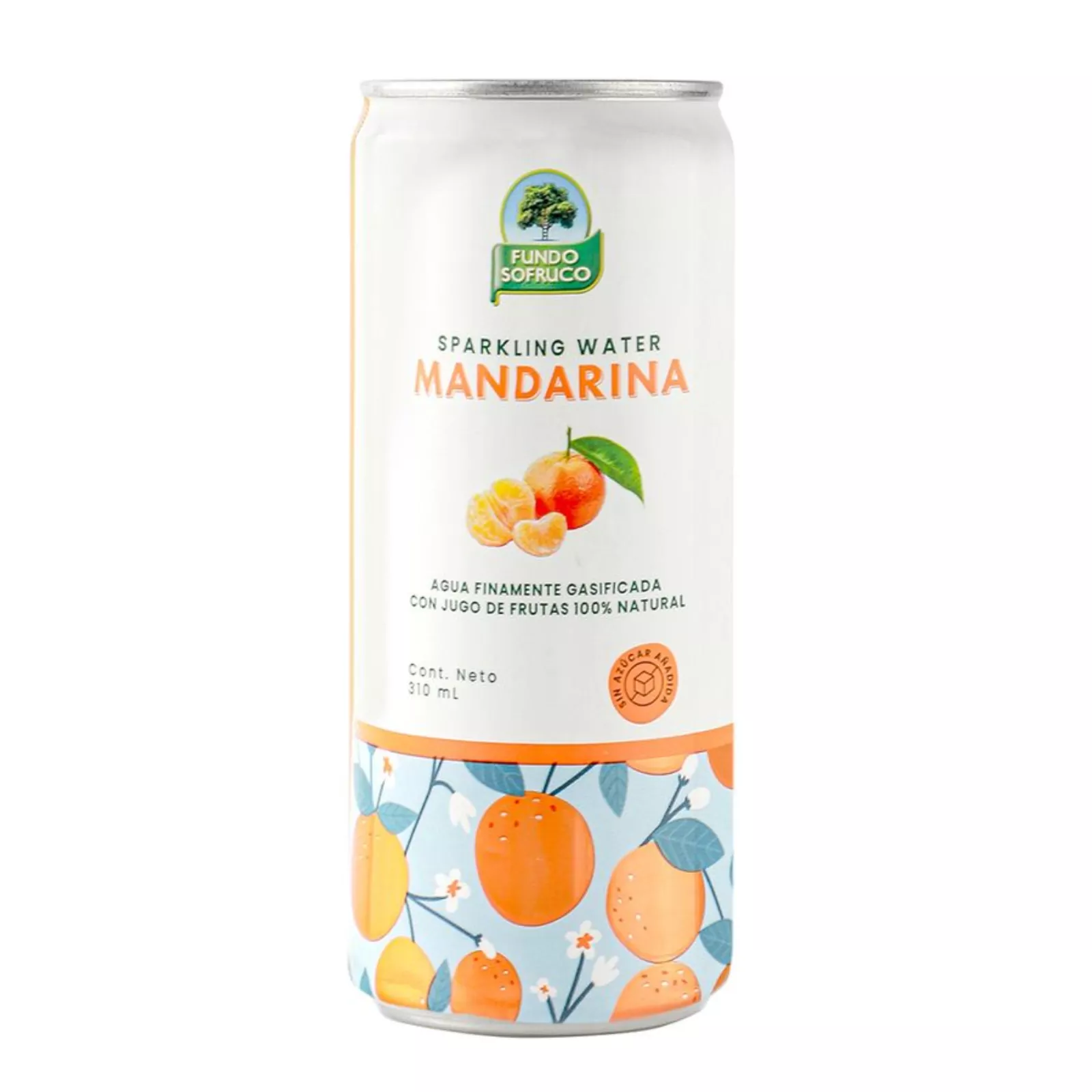 Agua Gasificada Mandarina