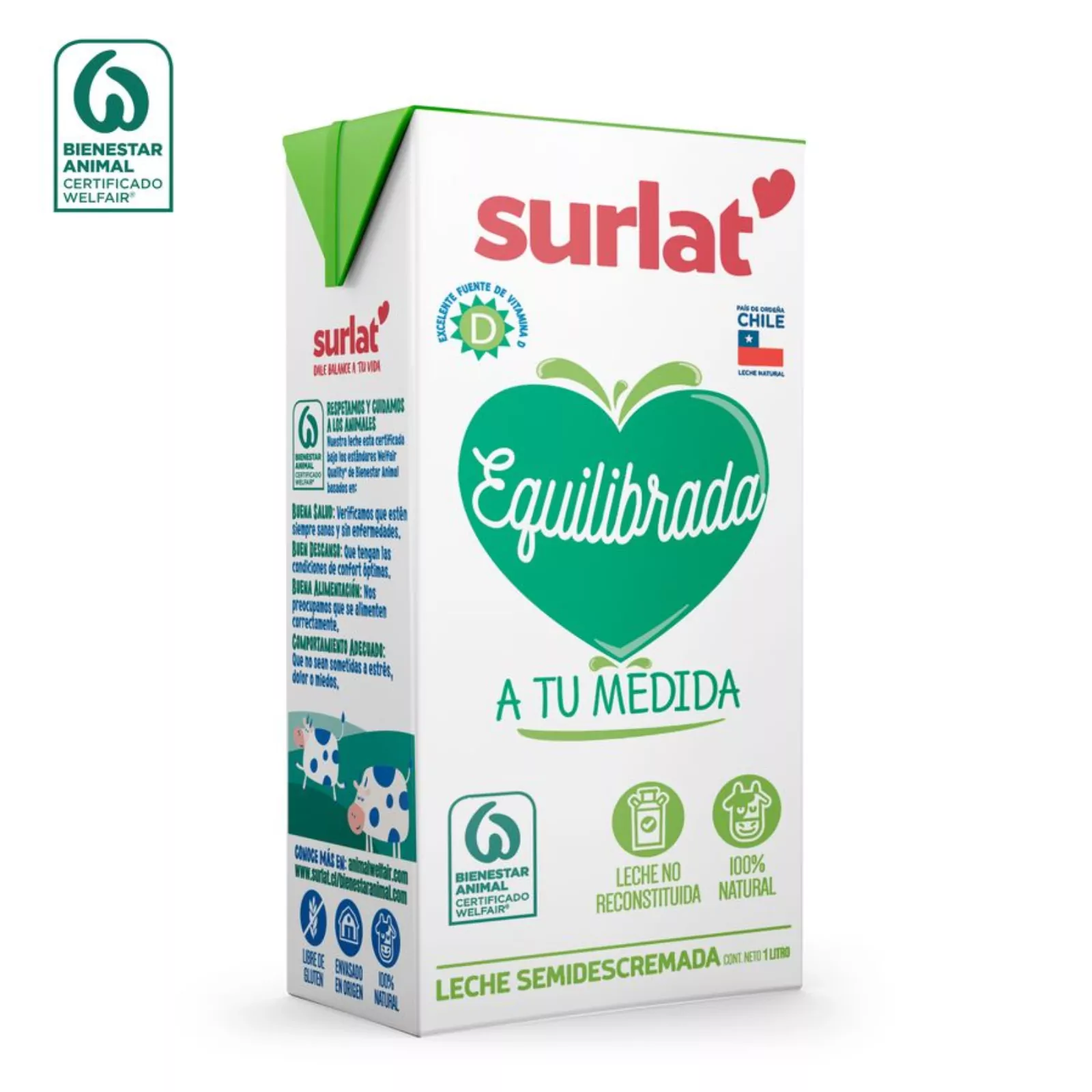 Leche Semidescremada Surlat