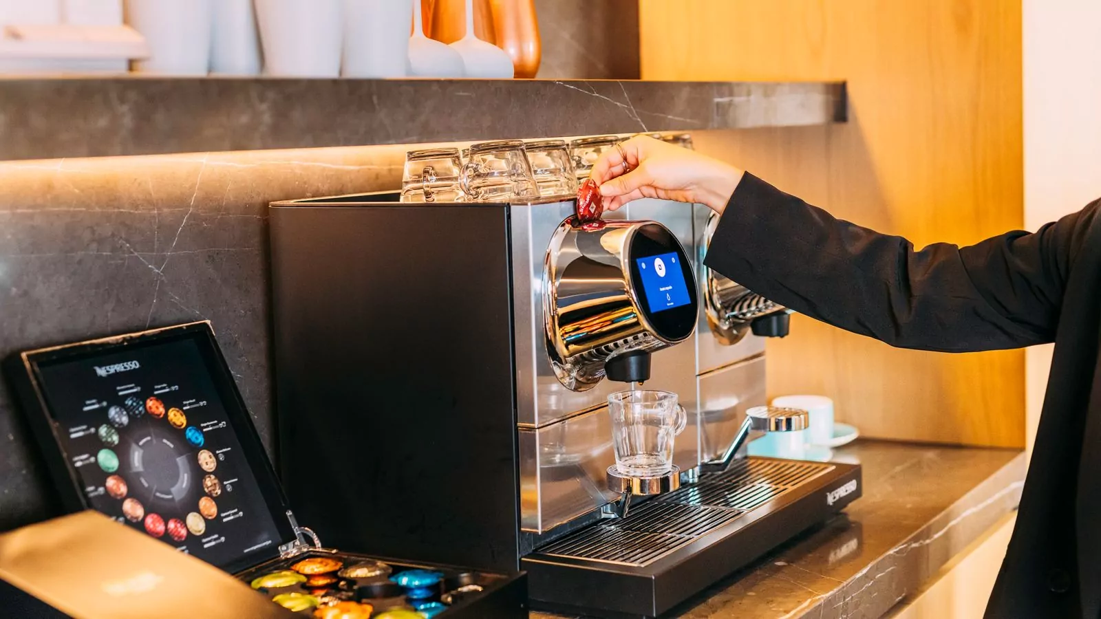 Espacios de café corporativo